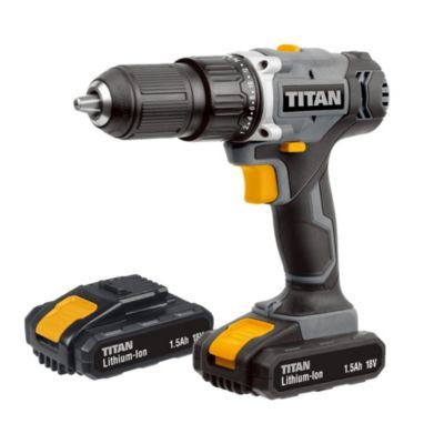 Wkrętarka Titan TTI699COM z 2 bateriami Li-Ion za £26.00