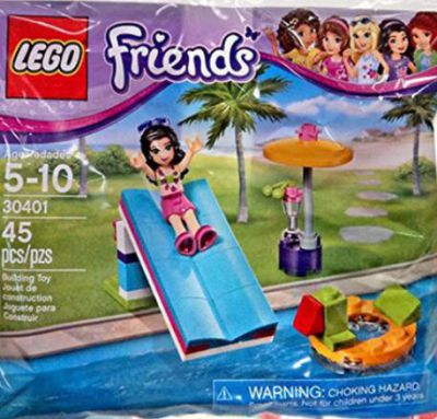 Klocki Lego Friends 30401 Pool Foam Slide za £1.96