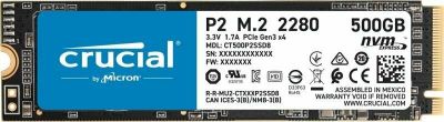 Dysk Crucial P2 500GB NVMe PCIe M.2 SSD za £47.52