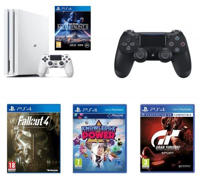 Black Friday - PlayStation 4 Pro 500 GB + bezprzewodowy kontroler + 4 gry za £229.99