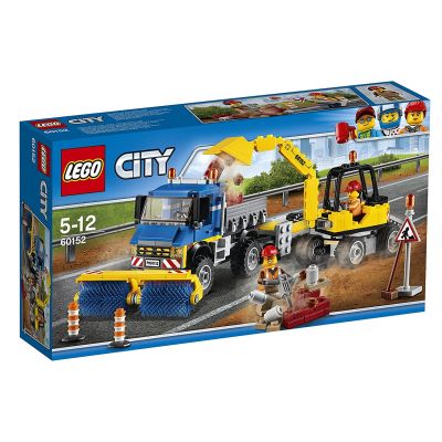 Klocki Lego City 60152 zamiatacz ulic i koparka za £17.99