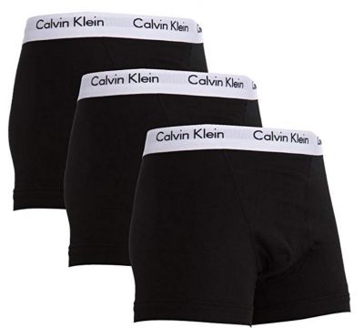 Calvin Klein 3x Bokserki Męskie Czarne L Różne za £24.35 