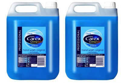 10 litrów mydła Carex Professional za £22.47