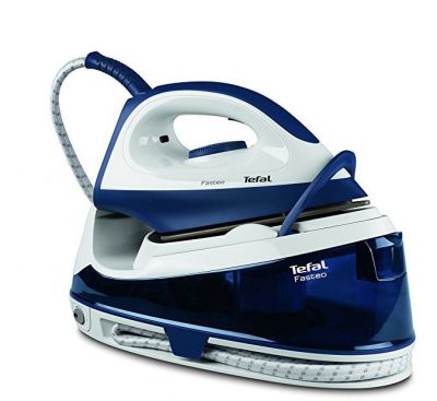 Niebieskie żelazko Tefal SV6020 Fasteo z generatorem pary za £69.99