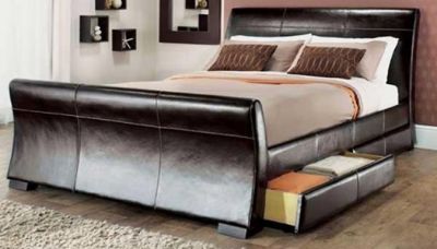 Łóżko king size z 4 szufladami za £169.00