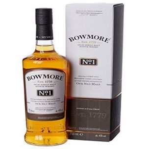 Szkocka Whisky Bowmore No.1 Single Malt 0.7l za £25.00